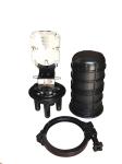 ABS IP67 48 Core Vertical Dome FTTH Optic Joint Closure