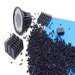 TCP200-50-02A Black Thermal Conductive Nylon 5.0W Plastic Material