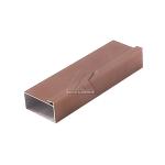 Eco - Friendly Aluminum Window Extrusion Profiles Fire Prevention Long Life Span