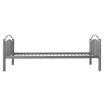 Durable Hostel Adult Metal Pipe Bed Electrostatic Powder Coating 1910*915*1650
