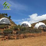 2~5 Person dome tent Outdoor Hotel Glamping Geodesic Dome Tent