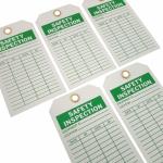 Durable Plastic Safety Tag Identification Tag For Unique Identification