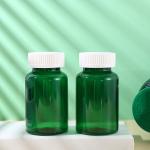 Custom Green PET 150cc 750cc Plastic Jar Medicine Bottle Pill Vitamin Plastic