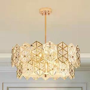 Wholesale Art Decorative Creative Modern Crystal Pendant Light Indoor Bedroom Hanging Lights from china suppliers