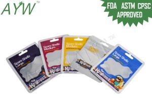 Wholesale 3&quot;X4.5&quot; Custom Mylar Food Bags With Zipper , Hanging Hole Plastic Packaging Bags For Food from china suppliers