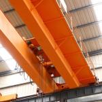 100 Ton European Type Double Beam Overhead Crane For Mould Lifting Strong