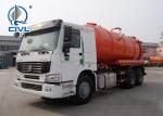 15000L / 15m3 Sinotruk Howo Sewage Pump Truck Q235 Tank Material ZZ1257N4341W