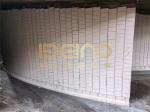 Weldable Ceramic Lined Pipe Fittings Tiles With Zirconia Material