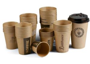 Wholesale Disposable white paper coffee cups 8 oz paper coffee cups mini paper coffee cups from china suppliers