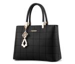Square Shape Leather Shoulder Handbags , Soft Leather Shoulder Bags For Womens