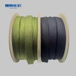 Green Nylon Special Shock Absorber Cable Sleeves Sheath Tube For Audio Cable