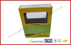 Wholesale Transparent Window Electronics Gift Packaging , Printed Paper Standard Magnetic Box from china suppliers