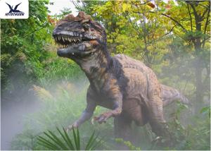 Wholesale Decorative Animatronic Outdoor Dinosaur / Realistic Spraying Smoke Dinosaur Models from china suppliers