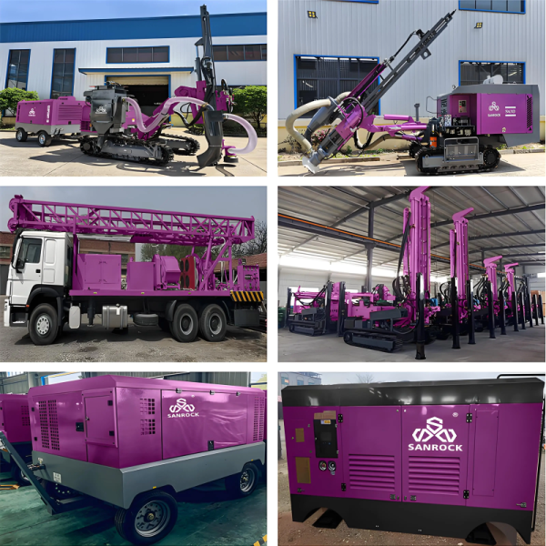 High Maneuverability Core Drilling Rig Horizontal Borehole Drilling Machine Tunnel Core Drilling Rig