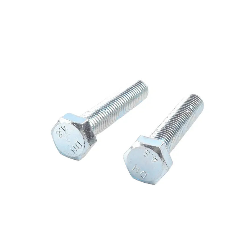 Enhance Fastening with Popular Hex Head Bolts & Nuts DIN933 DIN931 in Sizes Like 90mm M36 M8 M10 M12