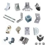 Aluminium Profile Connectors Corner Angle Bracket