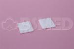 Surgical Dressing 0.4 - 0.6g Square Cotton Pads , Plain Pattern Cosmetic Cotton