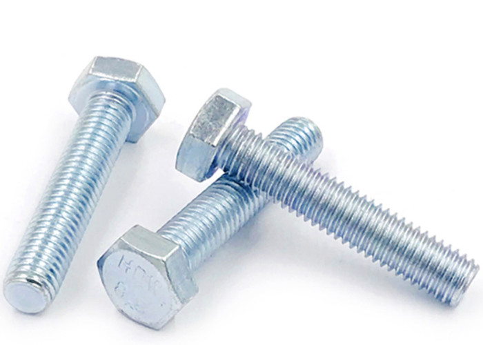 Hexagon Bolt M8 9/16 Inch Grade 4.8 Galvanized Corrosion-Resistant Industrial Applications
