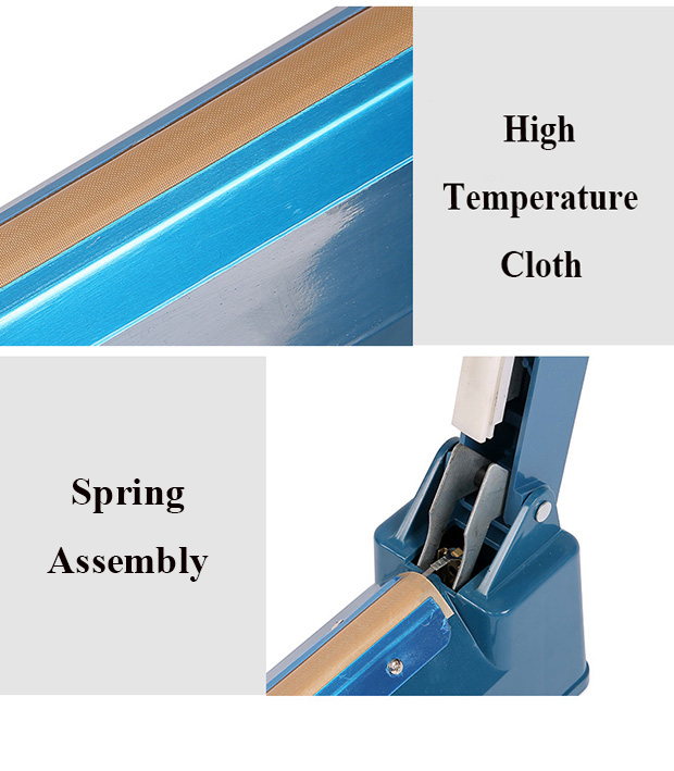 Portable Hand Sealing Packing Machine Plastic Bag Impulse Heat Sealer DUOQI SF-300P