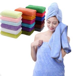 Wholesale 400gsm Lime Green Turquoise Microfiber Extra Large Jumbo Bath Towels For Spa from china suppliers