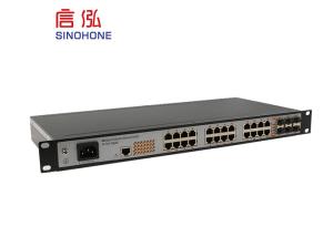 Wholesale Gigabit Fiber Optic Network Switch 24 Port 1u Din Rail And Wall Mount Installation from china suppliers