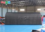 Inflatable Lawn Tent Black 210D Oxford Cloth Inflatable Tunnel Tent For