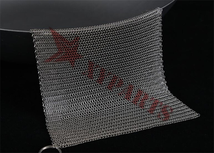 Stainless Steel Ring Cleaning Brush Cloth
