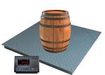 2T 1.2m Steel Industrial Floor Scales Adjustable Foot