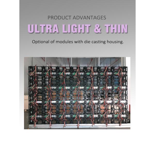 P1.87 4k Indoor Fixed LED Display 600x337.5mm Die Cast Aluminum