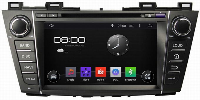 Ouchuangbo DVD Audio GPS Navigation Stereo for Mazda 5 Premacy 2009-2012 Auto Radio iPod U