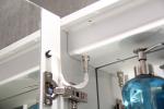 Smart Light Up Medicine Cabinet Mirror Double Side Long Lasting Dimmable