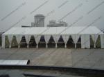 Large French Windows Outdoor Exhibition Canopy Tent PVC Fabric 18 x 33m Aluminum