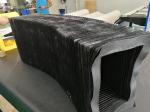 high quality sewn bellows lightweight with difference colours for waterjet