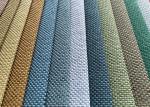 CE Yarn Dyed Grey Velvet Upholstery Fabric Anti Bacteria