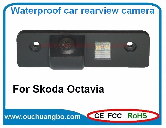 Ouchuangbo 170°super wide angle waterproof car rear view camera for Skoda Octavia OCB-T6839