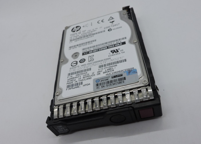 652583-B21 653957-001 HP Hard Disk 600G 2.5 Inch SAS Gen8 1 Year Warranty