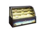 Transparent Glass 1220mm 670W Cake Display Fridge