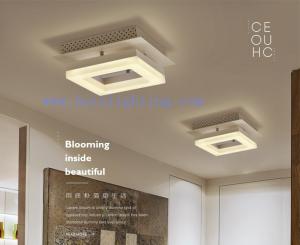 Wholesale Acrylic Ceiling Lamp LED Lighting White Black 27W 680*230*100MM from china suppliers