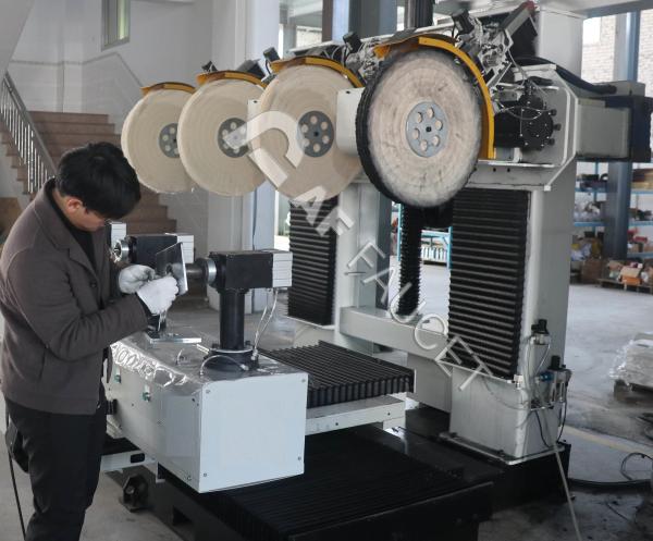 RTAF-AP04AZ- CNC Metal Polishing machine, Zamak bathroom wall mixer polishing