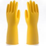 Waterproof PVC Hand Gloves Chemical Resistant For Household Cleaning