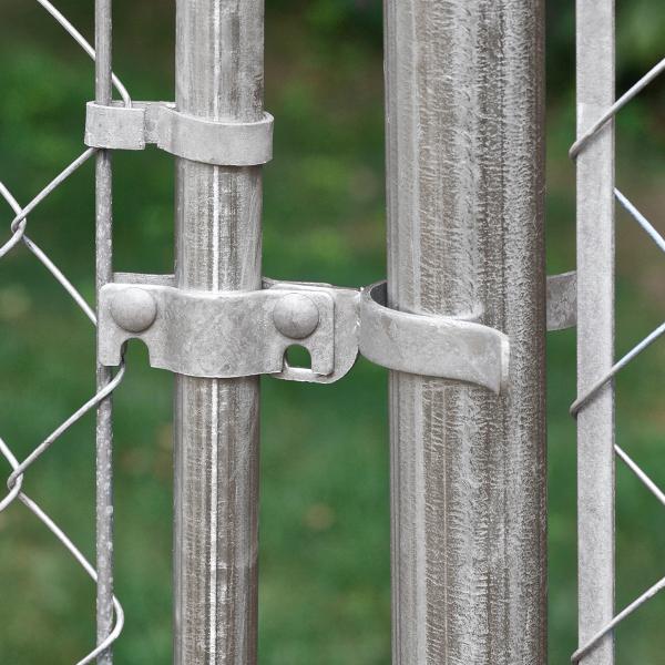 2-3/8" Chain Link Fence Attachments Hardware Aluminum Cast Iron