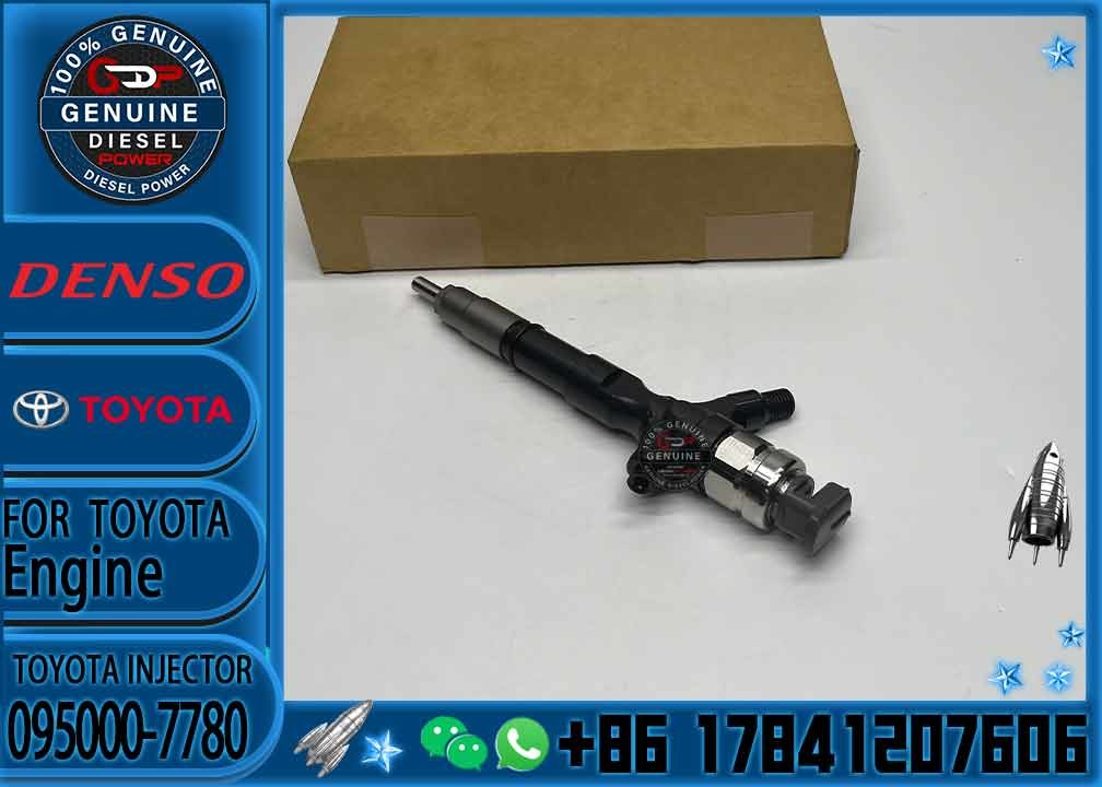Factory Direct Supply Common Rail Diesel Injector 23670-39310 23670-30220 23670-09070 095000-7780