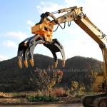 Selling 25-35 ton Hydraulic excavator grapple for excavators, best quality and