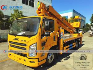 Wholesale JMC 4x2 23m Telescopic Boom Aerial Work Platform Truck from china suppliers