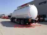 8x4 28m3 Bulk Cement Powder Tank Truck 28-33ton Fly Ash Tanker Truck 371hp
