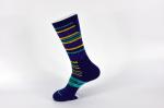 Anti - Bacterial / Anti - Slip Athletic Basketball Socks With Different Colors