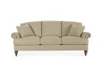 Vintage Furniture Legs solid round shape dark Wood Sofa Feet