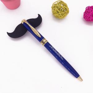 Wholesale wholesale lightblue color metal pen for hotel use slim barrel metal ball point pen from china suppliers