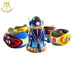 Hansel top quality fiberglass carousel ride electronic fairground kiddie rides