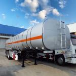 Fuwa Axle Economic Diesel Fuel Tank Trailers In Africa